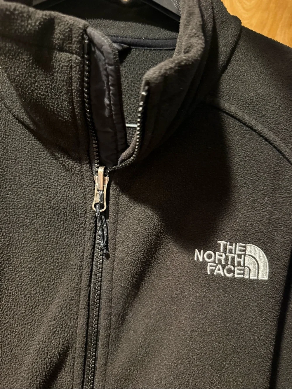 The North Face Black Zip-Up Fleece Jacket